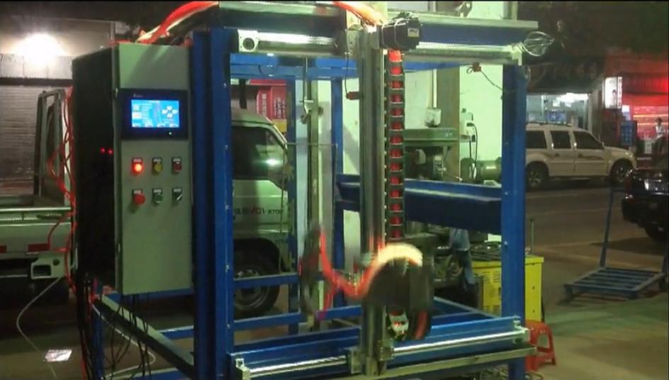 直線滑臺立式噴涂設備 直線滑臺立式噴涂設備